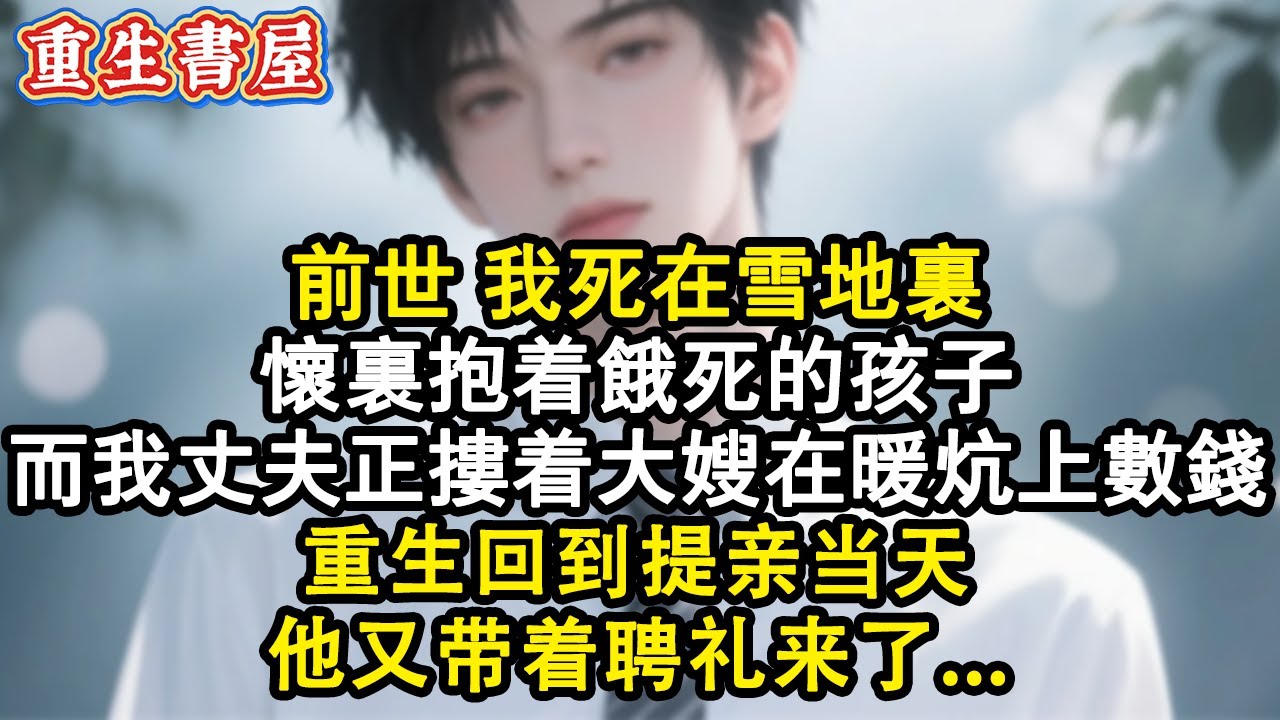 【重生爽文】前世，我死在雪地裡，懷裡抱著餓死的孩子，而我的丈夫正摟著大嫂在暖炕上數錢，重生回到提親當天，他又帶著聘禮來了...#小說 #重生 #完结文 #完結 #小说推荐 #重生小說 #復仇 #爽文