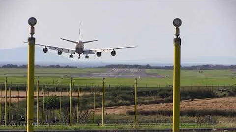 Samaritans Purse DC-8 at Prestwick N782SP