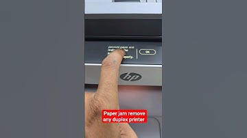 Hp Smart Tank 790 duplex printer #error Paper jam remove error E04 E03 #hp #printersupport