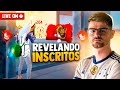 🔥 LIVE FF 🔥 FREE FIRE - AO VIVO 🔥 4X4 + 6X6 COM INSCRITOS 🔥 SALA PERSONALIZADA 🔥 RG REVELA   #150k