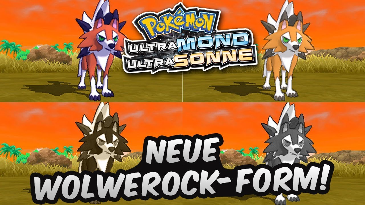 Die Zwielichtform Von Wolwerock Pokénews Pokémon