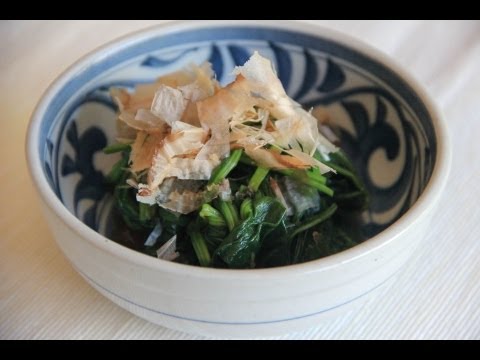 spinach-ohitashi-recipe---japanese-cooking-101