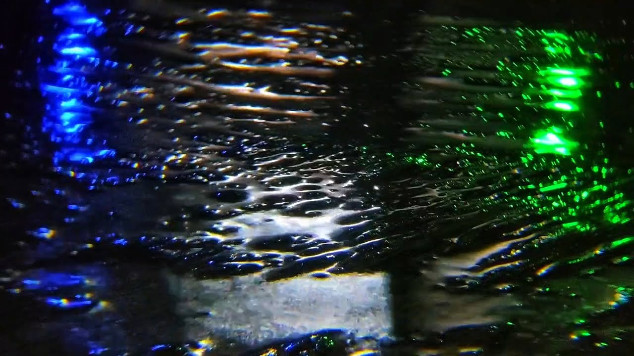 🌧️ Intense Heavy Rain at Night – Neon City Reflections for Deep Sleep & Focus