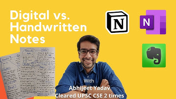 Digital vs Handwritten Notes during UPSC Preparation | Which is better?