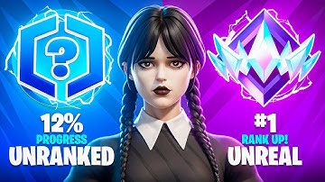 Unranked to Unreal Reload Ranked Speedrun (Fortnite Ranked) + Best Controller Settings🎯