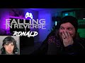 Are you serious falling in reverse   ronald  reaction