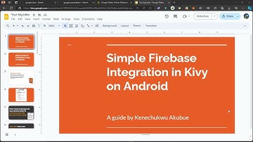 Introducing SJFirebase And How To Use It To Integrate Firebase In Kivy Apps  On Android