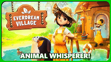 BUILD A COZY TOWN IN NEW FARMING SIM! Everdream Village