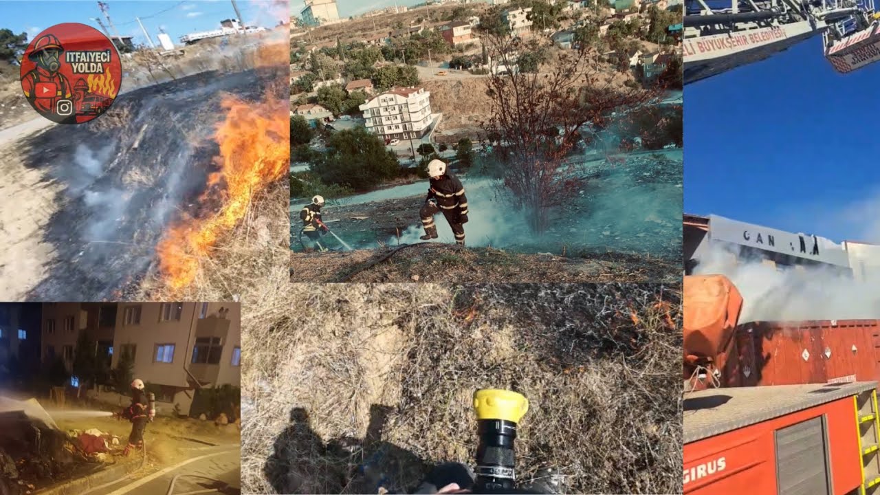 İtfaiyenin Günlük Olaylara Müdahalesi (Kimyasal Atık)  🚒(fire department's response to daily events)