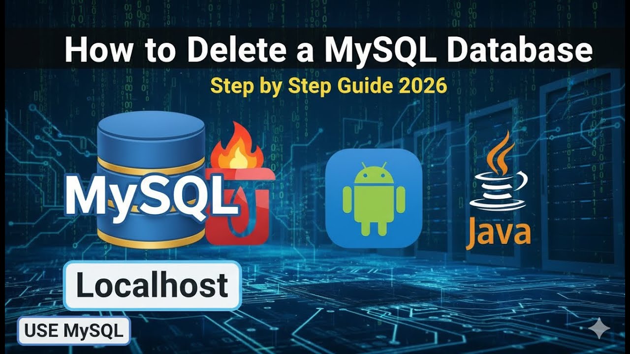 How to Delete a MySQL Database from Localhost – Step by Step Guide 2026 ...