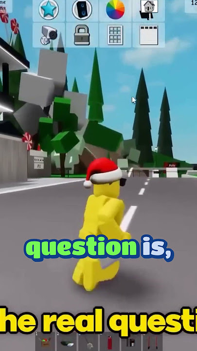 Creative hiding spots in Brookhaven. #roblox