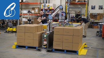 Depalletizing Cases with a Columbia/Okura miniPAL®