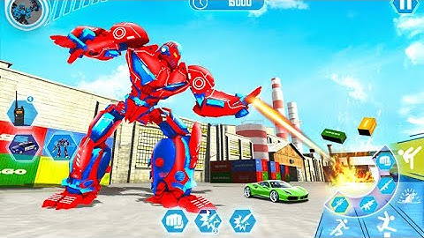 Police Robot Car Game: Transform Drone Robot Games Roadster Inc - 3D Games Action  Latest Update