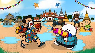 เล่นน้ำสงกรานต์ บนเกาะส่วนตัว - Roblox screenshot 3