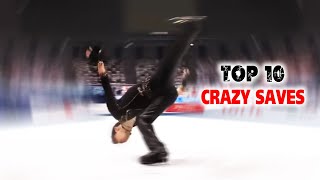 Top 10 Craziest Saves in Men's Figure Skating