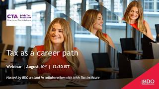 Tax as a career path | Choose Your Career Path Webinar Series Tax as a career path | Choose Your Career Path Webinar Series