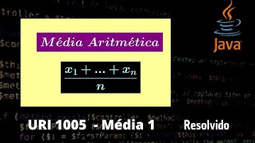 Média 1 (URI 1005) - Exercício resolvido em Java - Beecrowd