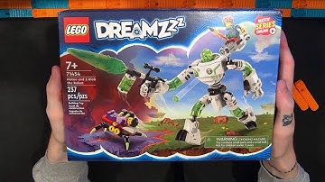 LEGO Dreamzzz Mateo and Z-Blob The Robot 71454 Build and Review! New Theme Pre-Release!