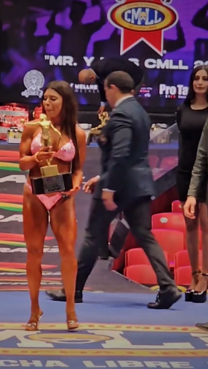 Reina Isis se llevó la Categoría Fitnes en el Concurso de Fisicoculturismo en la Arena México
