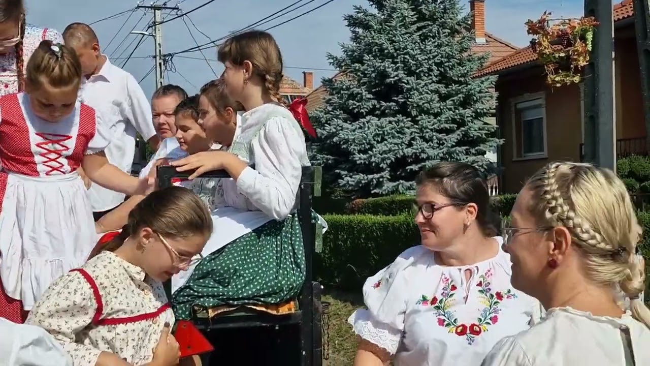 Szüreti felvonulás és bál Mezőfalván 2025