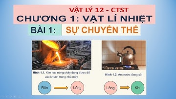 VẬT LÝ 12 - BÀI 1: SỰ CHUYỂN THỂ - CHÂN TRỜI SÁNG TẠO