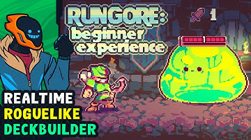 Realtime Roguelike Deckbuilder - Rungore: Beginner Experience
