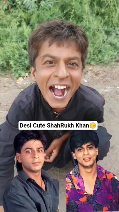 Desi Chota Cute Masoom ShahRukh Khan 😚Ki Copy Duplicate 🤗 #shahrukhkhan #duplicate #duplicatecontent