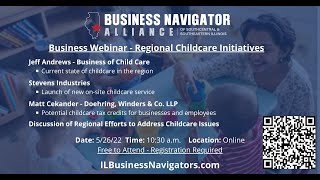 Regional Childcare Initiatives 5/26/22