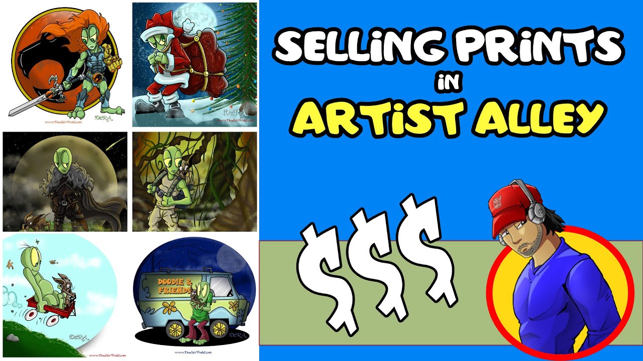 Artist Alley - Selling Prints $$$ | Tips, my thoughts