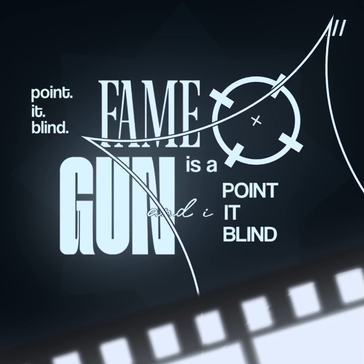 fame is a gun (trap remix) // scrapped #typography #alightmotion #musicvideo #graphicdesign #trap