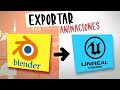 🔥Como pasar Animaciones con SHAPE KEYS de 🔥BLENDER a UNREAL🔥  - 3 maneras diferentes - TUTORIAL