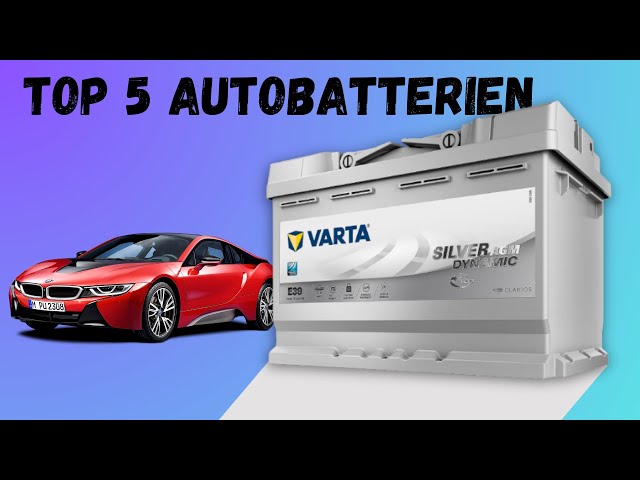 Top 5: Beste Autobatterien im Test & Vergleich 2024 