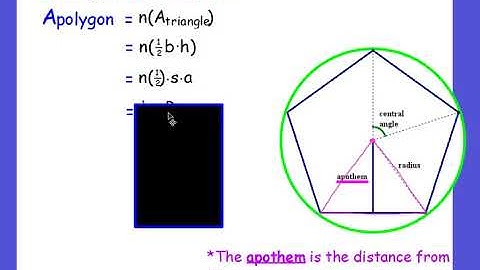 11.4 Area of Regular Polygons Part 1