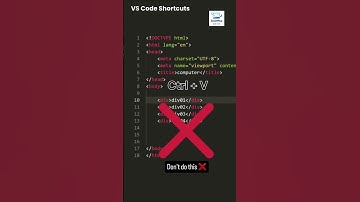 vscode shortcuts #vscode #tips #tech #tipsandtricks #shortcut #visualstudio