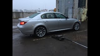 BMW E60 530d На 20 перевёрнутых Vossen