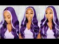 Bobbi Boss “ Kallie” 💜 | PURPLE HAIR 😱 | Wig Install | ft DacsBoutique