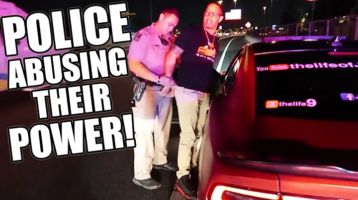 THE POLICE ARRESTED ME AND MY BROTHER TALL GUY CAR...