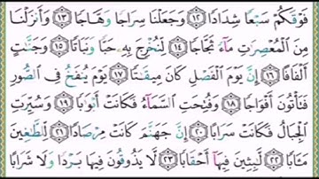 سورة النبأ الآية 18 مكررة 5مرات بصوت الشيخ ايمن سويد