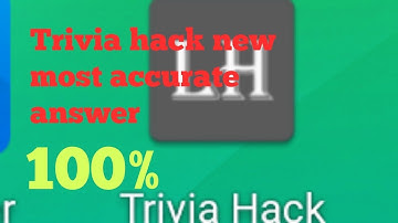 Trivia hack new version 2.1.1 !!☺ accurate answer ocr🙂 (loko hack)