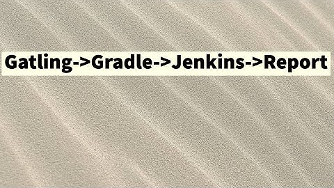 Run and publish gatling project with Jenkins