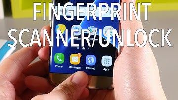 Samsung Galaxy S7 Edge - How To Add Fingerprints And Setup Fingerprint Scanner / Unlock