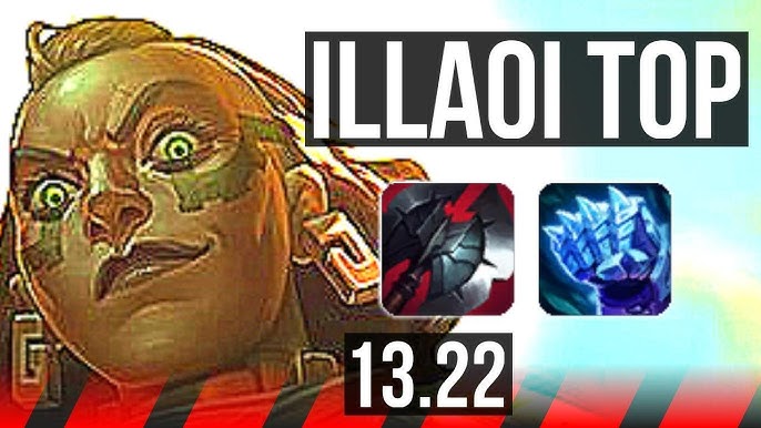 ILLAOI vs SINGED (TOP), 7/1/5, 1500+ games, 1.8M mastery, Godlike, KR  Master