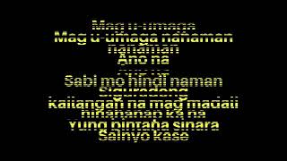 Pa Umaga Al James LYRICS