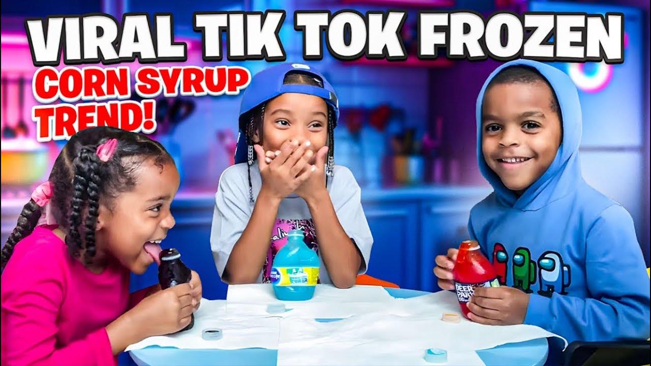 Viral TIK TOK Frozen Corn Syrup Trend! Lost Files YouTube