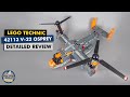 LEGO Technic 42113 Bell Boeing V-22 Osprey detailed building walkthrough and feature review