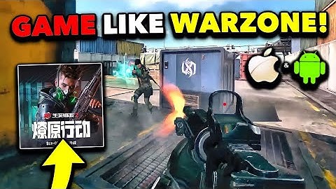 Top  Best games warzone mobile gameplay for Android  2023 l High Graphics #gaming #viralvideo