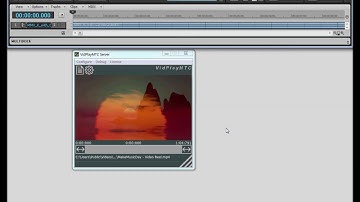 Cakewalk Sonar (BandLab): demo video playback server using MIDI Time Code(MTC) & VidPlayMTC