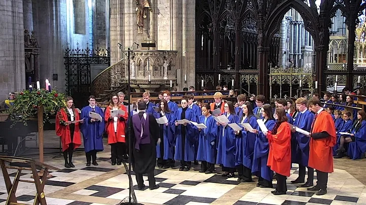 King's Ely Chamber Choir sings 'Advent 'O' Carol' ...