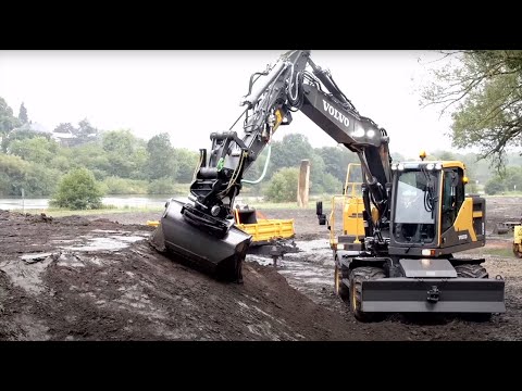 Video Walkaround EW160E Wheeled Excavator digger