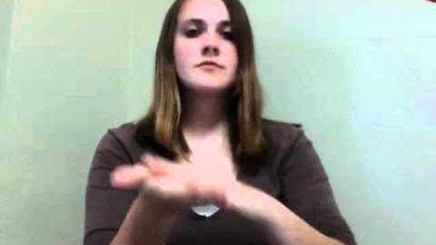 ASL Language Background Video